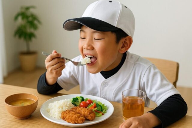 野球の試合前日の食事メニューとは？大会前の制限や食べてはいけないものを紹介！